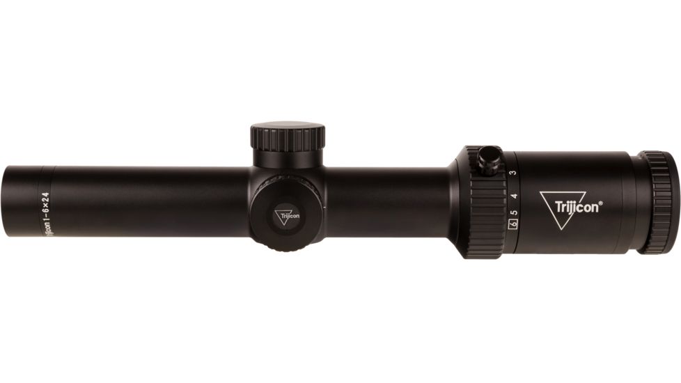 Trijicon Credo HX CRHX624 1-6x24mm Rifle Scope, 30 mm Tube, Second Focal Plane, Black, Green BDC Hunter .223 Reticle, MOA Adjustment, 2900018
