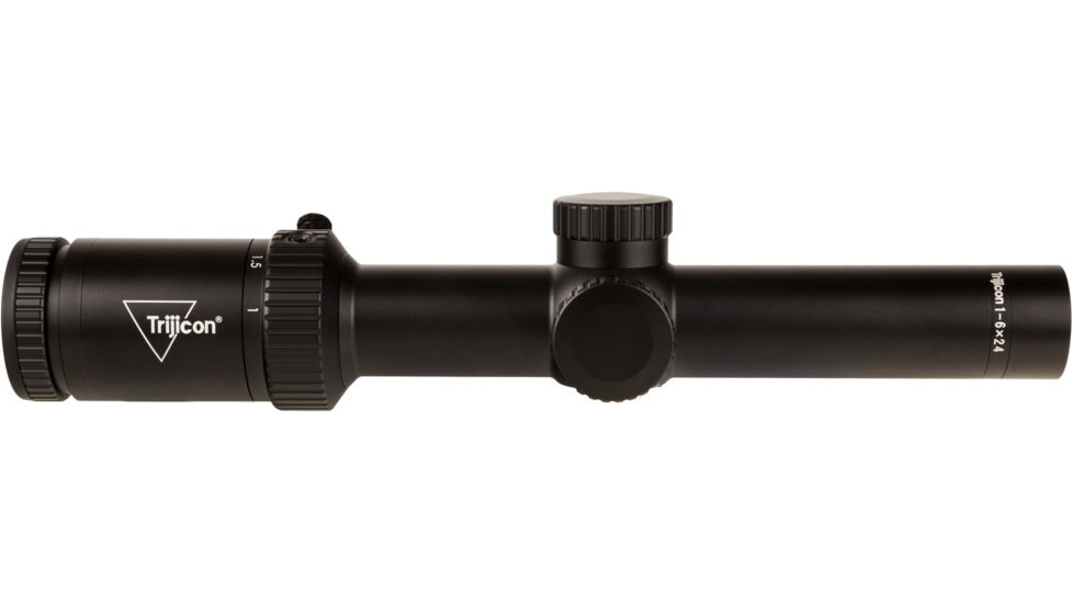 Trijicon Credo HX CRHX624 1-6x24mm Rifle Scope, 30 mm Tube, Second Focal Plane, Black, Red BDC Hunter .308 Reticle, MOA Adjustment, 2900019