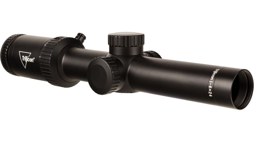 Trijicon Credo HX CRHX624 1-6x24mm Rifle Scope, 30 mm Tube, Second Focal Plane, Black, Red BDC Hunter .308 Reticle, MOA Adjustment, 2900019