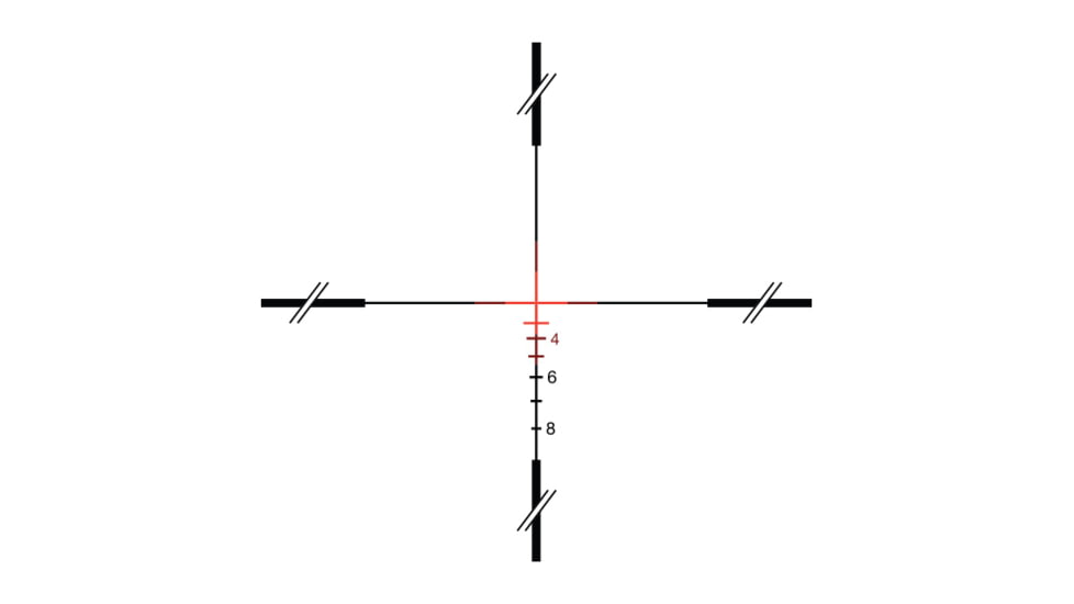 Trijicon Dual Illuminated Compact ACOG Scope, 3x30 mm, .308/168gr. Winchester Red, Crosshair Reticle, Matte Black, 400376