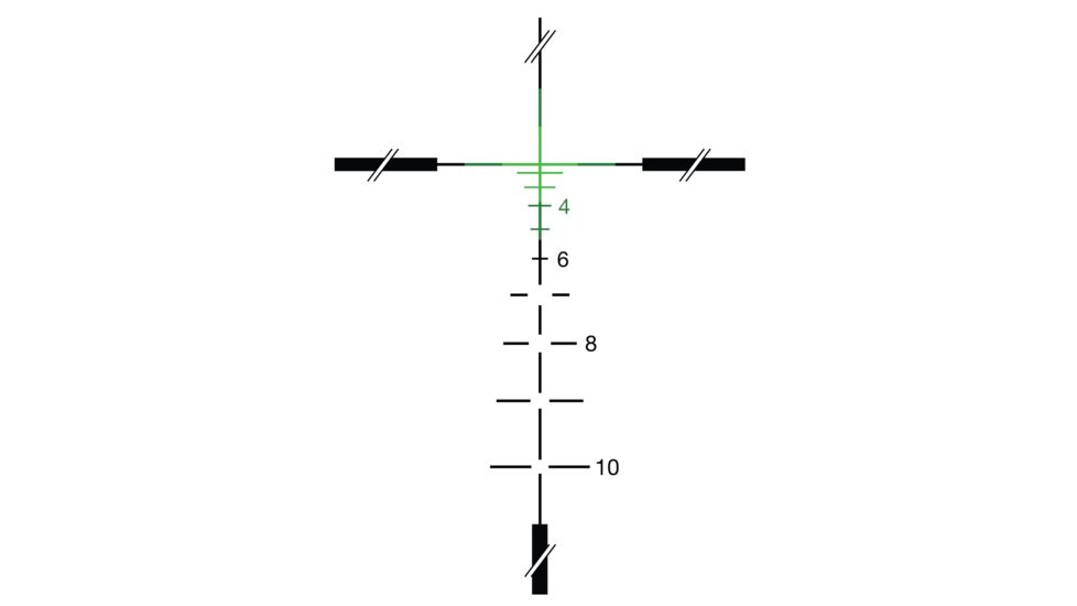 Trijicon Dual Illuminated Green Crosshair 5.56 Reticle