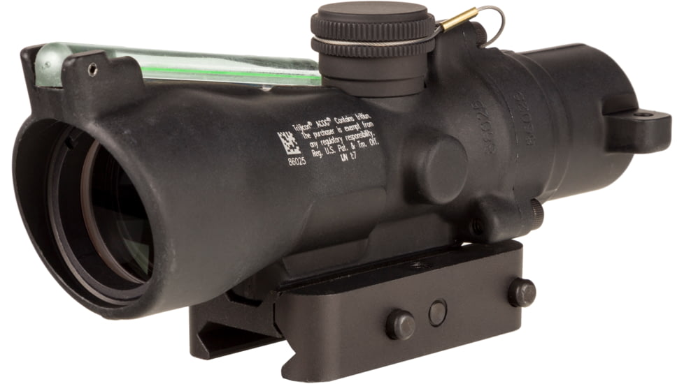 Trijicon Dual Illuminated Low Height Compact ACOG Scope, 3x24 mm, Green, 7.62x39/123gr. Crosshair Reticle, Matte Black, 400359