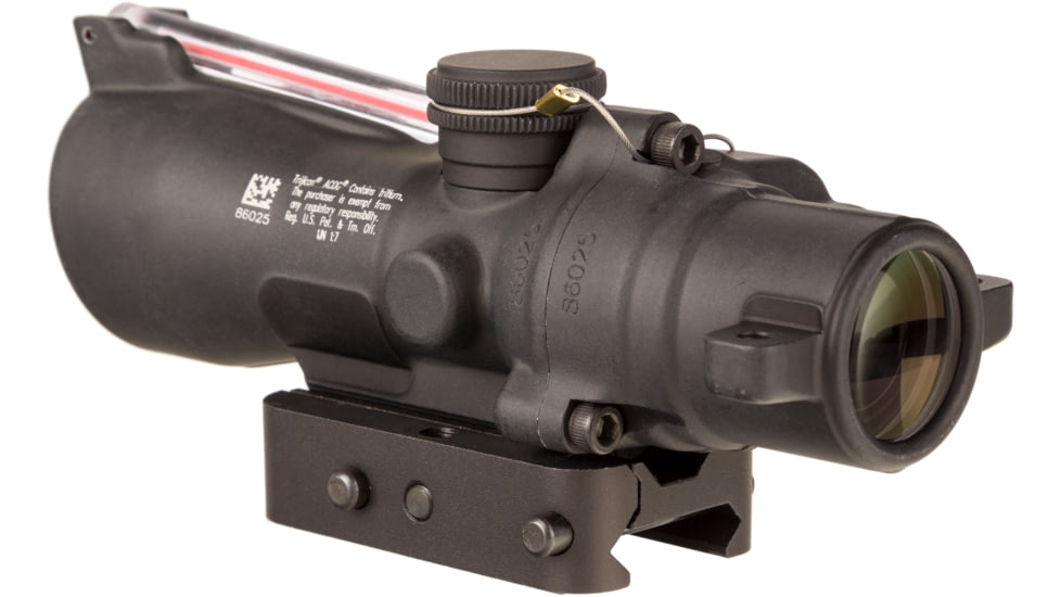 Trijicon Dual Illuminated Low Height Compact ACOG Scope, 3x24 mm, Red, 7.62x39/123gr. Crosshair Reticle, Matte Black, 400357