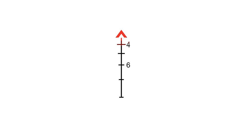 Trijicon Dual Illuminated Red Chevron .223 Reticle