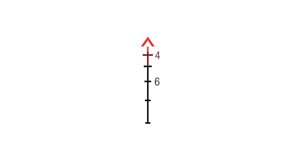 Trijicon ACOG TA11 3.5x35mm Rifle Scope, Black, Red Chevron 5.56x45mm M193 / 55 Grain Reticle, MOA Adjustment, 100291