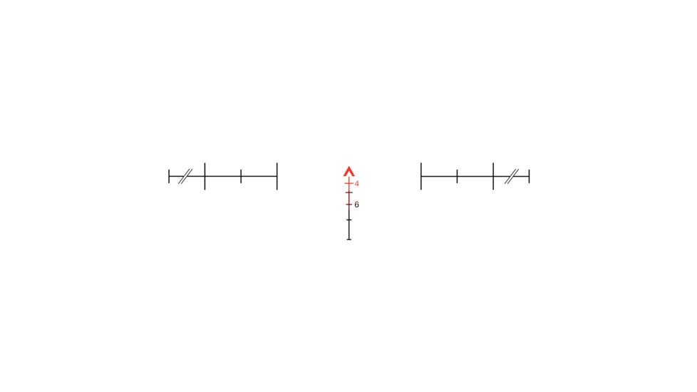 Trijicon ACOG 5.5x50 Illuminated BAC Flattop Rifle Scope w/Mount, Red Chevron .223 Reticle
