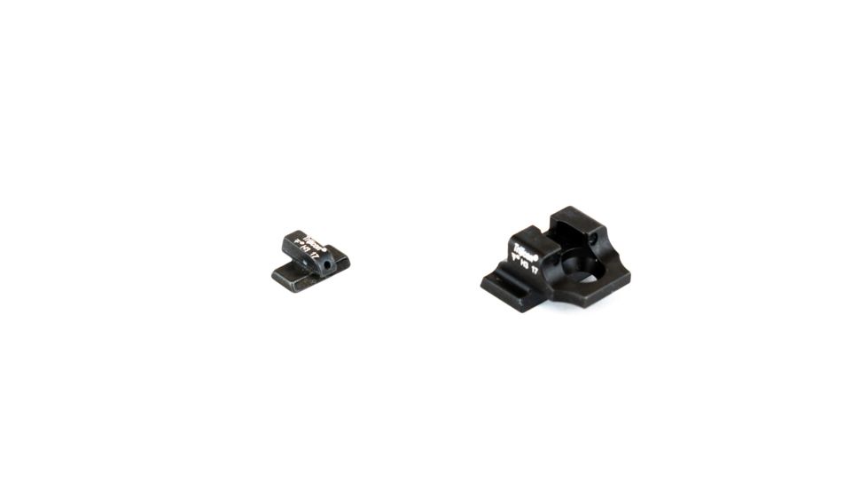 Trijicon Bright &amp; Tough Firestar Night Sight Set, pt40, 3 Dot, Green Front, Green Rear FS02