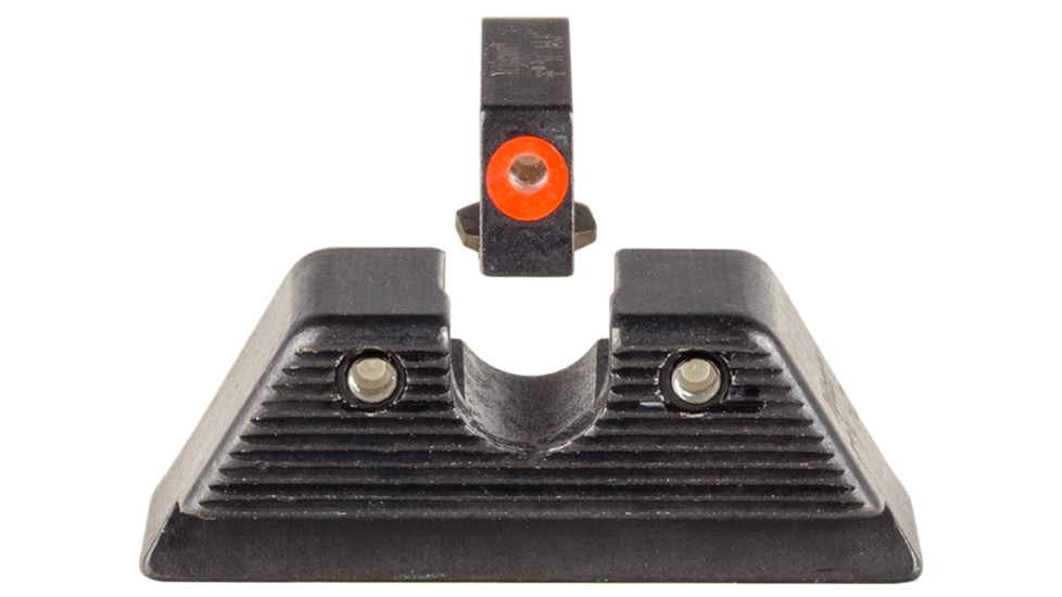 Trijicon HD XR Night Sight Set, MOS Fit Rear, Glock 17, 17L, 19, 22, 23, 24, 25, 26, 27, 28, 31, 32, 33, 34, 35, 37, 38 and 39, Orange, 601092