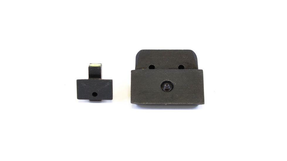 Trijicon Heavy Duty Night Sight Set, Yellow Front Outline, S&amp;W M&amp;P Shield, 600721