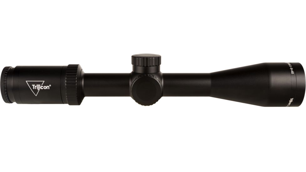Trijicon Huron HR940 3-9x40mm Rifle Scope, 1 in Tube, Second Focal Plane, Black, Non-Illuminated Standard Duplex Crosshair Reticle, MOA Adjustment, 2700005