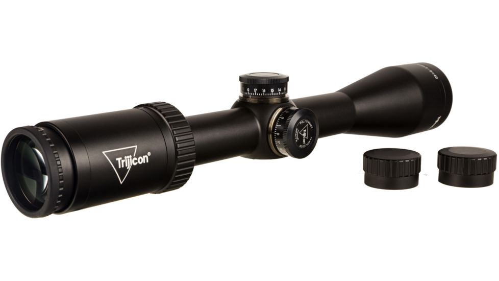 Trijicon Huron HR940 3-9x40mm Rifle Scope, 1 in Tube, Second Focal Plane, Black, Non-Illuminated Standard Duplex Crosshair Reticle, MOA Adjustment, 2700005