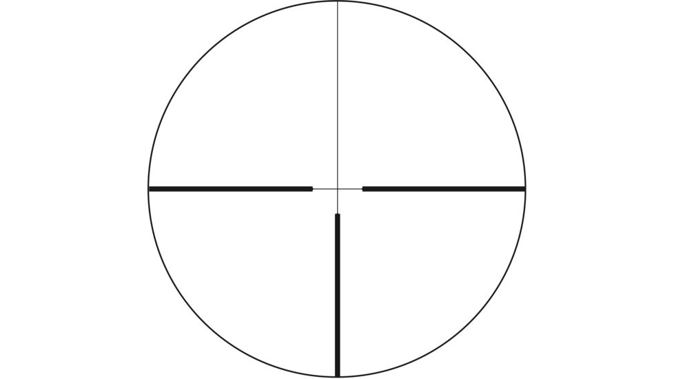 Trijicon Huron HR940 3-9x40mm Rifle Scope, 1 in Tube, Second Focal Plane, Black, Non-Illuminated German #4 Crosshair Reticle, MOA Adjustment, 2700004