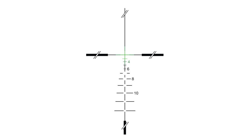 Trijicon Illuminated Green TA11J-308G Crosshair Reticle