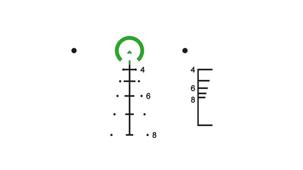 Trijicon Illuminated Green TA31-G-ACSS 5.56 Reticle
