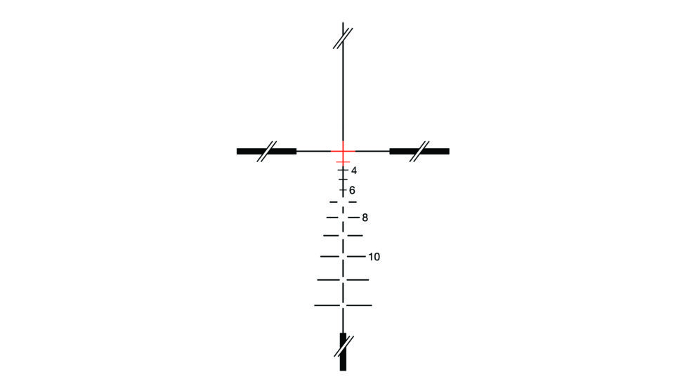 Trijicon Illuminated Red TA110-D-100501 Crosshair Reticle