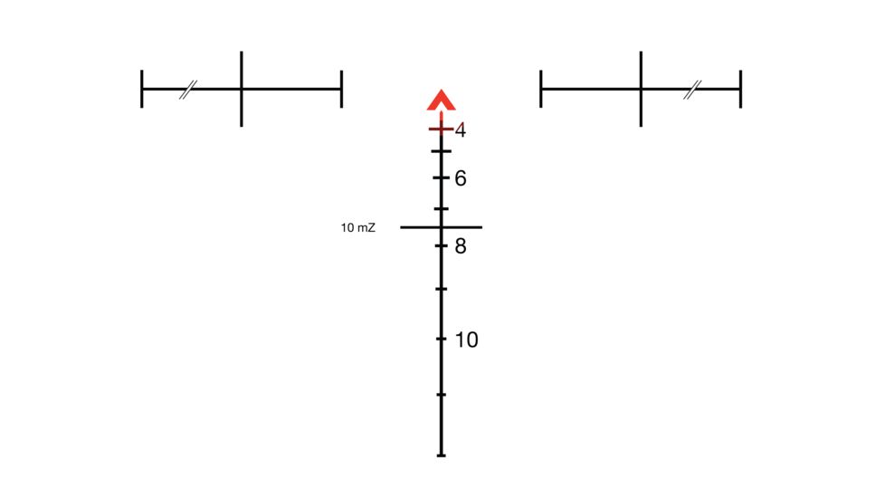 Trijicon Illuminated Red TA648-D-100560 Chevron Reticle