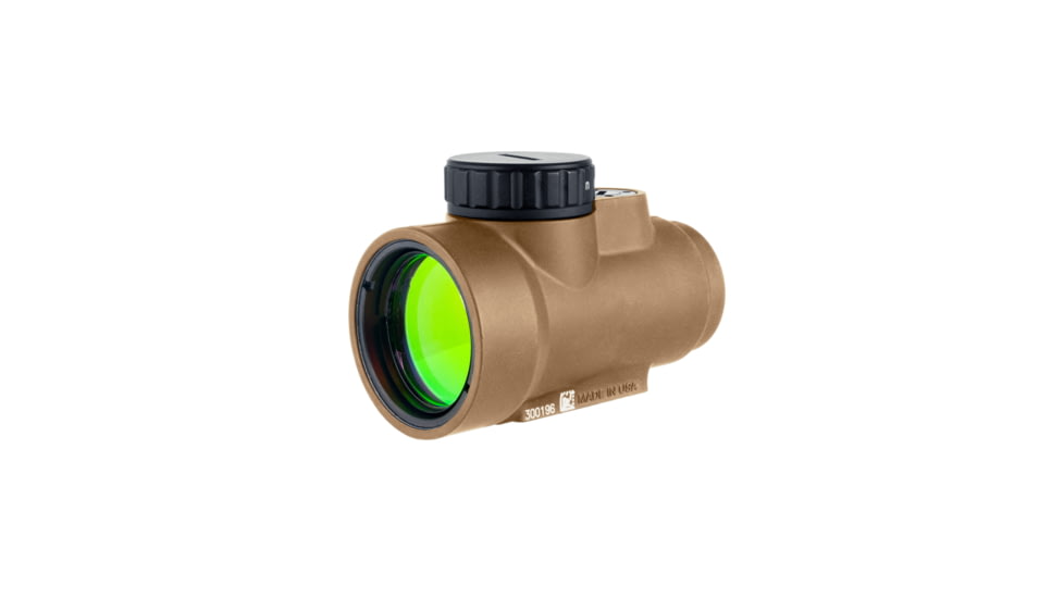 Trijicon MRO SD 1x25mm Reflex Green Dot Sight, 2.0 MOA Adjustable Green Dot, Anodized Coyote Brown, MRO-C-2200346