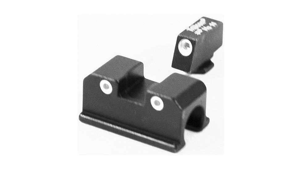 Trijicon Bright &amp; Tough Night Sight Set, Green Front &amp; Yellow Rear for Walther P99 - WP01Y