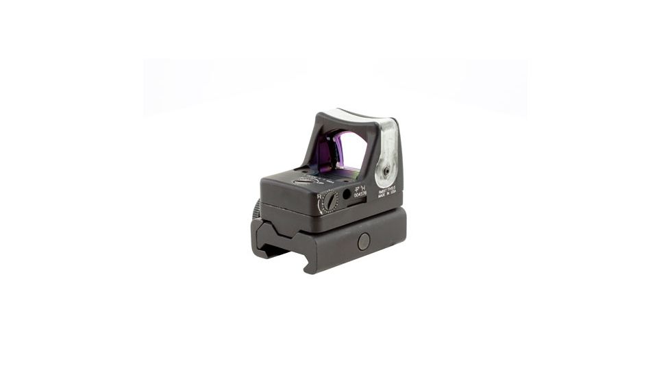 Trijicon RMR Dual Illuminated Reflex Sight, 12.9 MOA Amber Triangle, RM34W Mount, Black, 700056