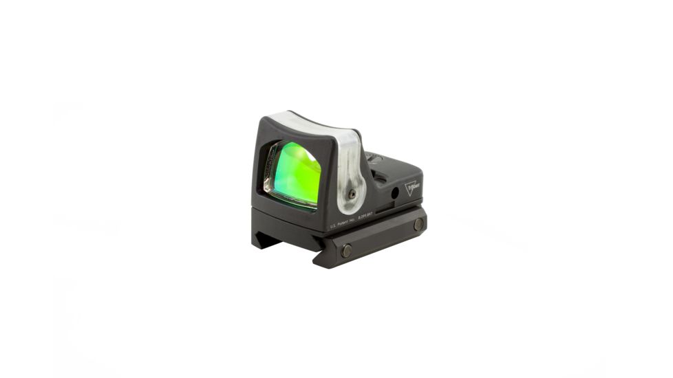Open Box, Dealer Demo, Trijicon RMR Dual Illuminated Reflex Sight, 12.9 MOA Amber Triangle, RM33 Mount, Black, 700054