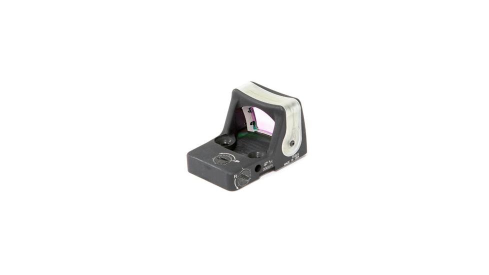 Trijicon RMR Dual Illuminated Reflex Sight, 9 MOA Amber Dot, No Mount, Black, RM05