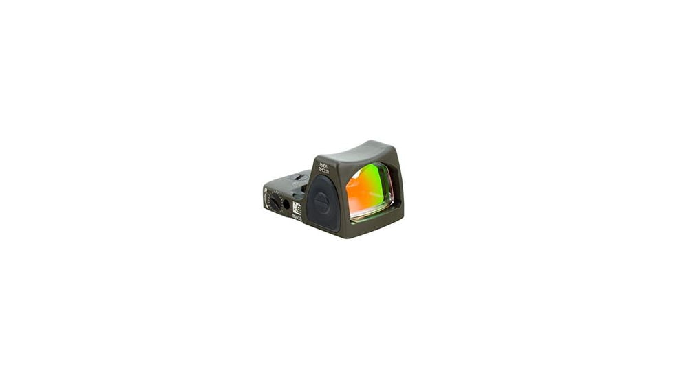 Trijicon RMR Night Sight, Adjustable LED Sight - 6.50 MOA Red Dot-CK-ODG 700236