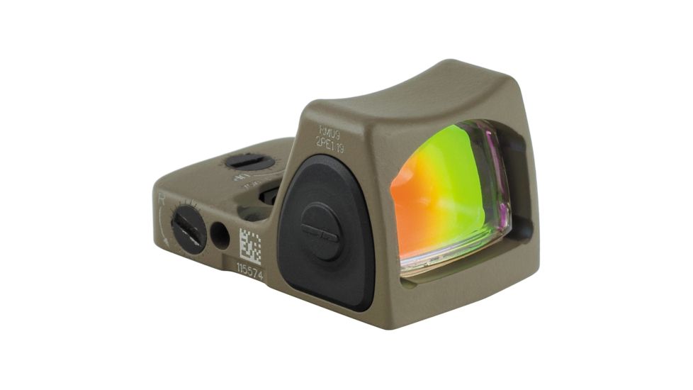 Trijicon RMR Sight Adjustable LED 1.0 MOA Red Dot Sight,Cerakote Flat Dark Earth 700307