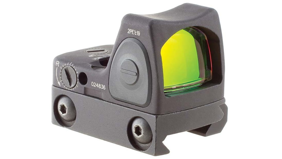 Trijicon RM06 RMR Type 2 Adjustable LED Red Dot Sight, 3.25 MOA Red Dot, RM33 Mount, Matte, Black, RM06-C-700673