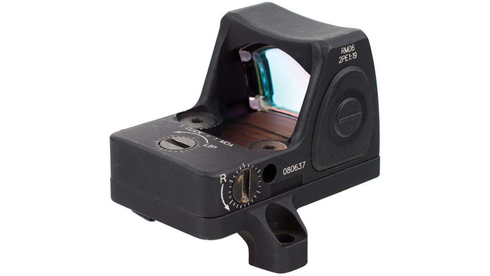 Trijicon RM06 RMR Type 2 Adjustable LED Red Dot Sight, 3.25 MOA Red Dot, RM66 Mount, Matte, Black, 700693