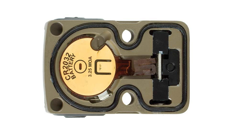 Trijicon RM06 RMR Type 2 Adjustable LED Red Dot Sight, 3.25 MOA Red Dot, No Mount, Matte, FDE, 700696