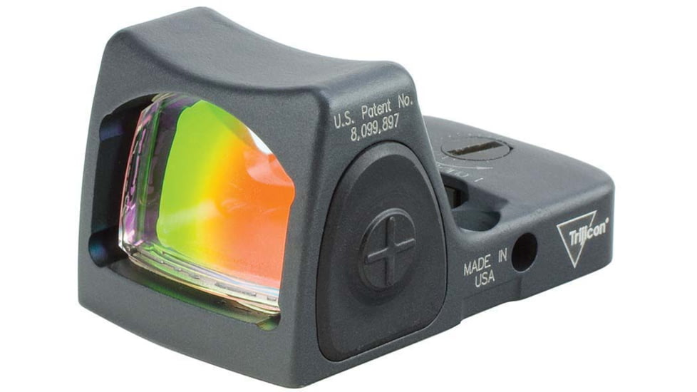 Trijicon RM06 RMR Type 2 Adjustable LED Red Dot Sight, 3.25 MOA Red Dot, No Mount, Matte, Gray, 700694
