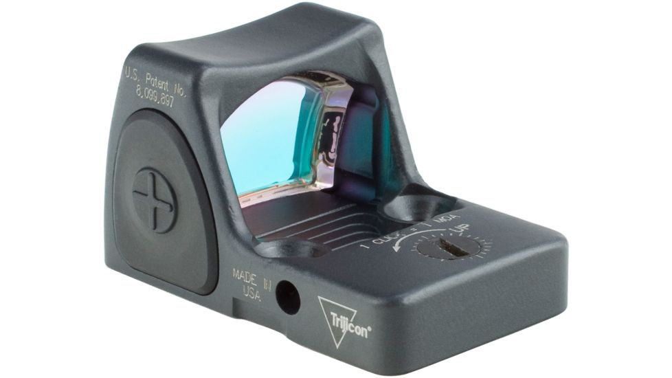 Trijicon RMR Type 2 Adjustable Red Dot Sight, 6.5 MOA Red Dot, No Mount, Cerakote Sniper Gray, 700715