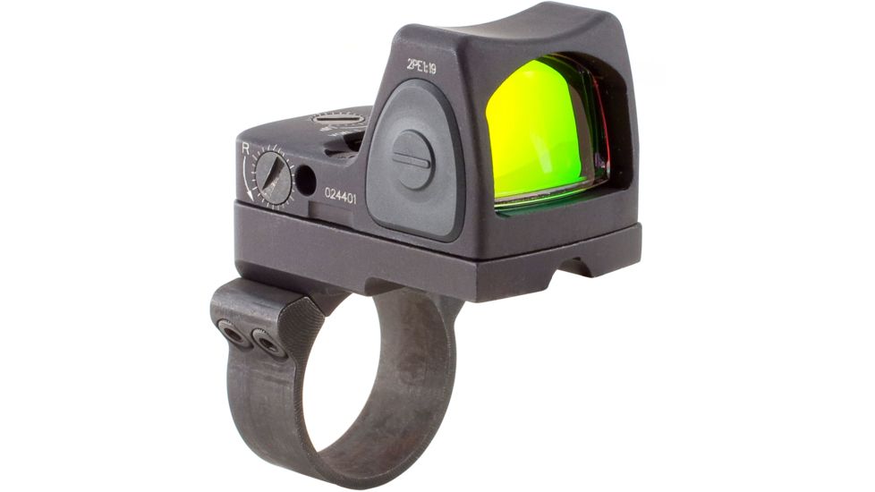 Trijicon RMR Type 2 Adjustable Red Dot Sight, 6.5 MOA Red Dot, RM36 Mount, Black, 700684