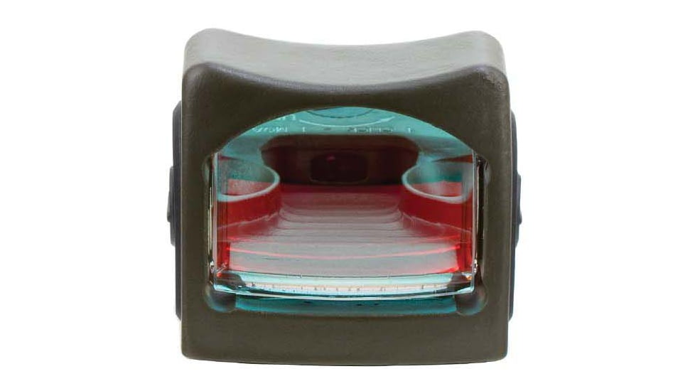 Trijicon RMR Type 2 Reflex Sight, 1 MOA Red Dot, No Mount, OD Green, 700744