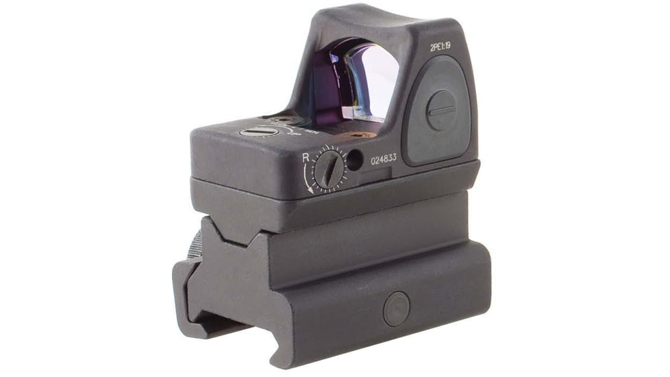 Trijicon RMR Type 2 Reflex Sight, 1 MOA Red Dot, RM34 Mount, Black, RM09-C-700750