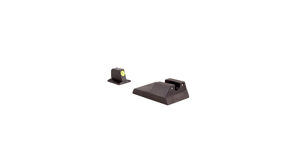 Trijicon Ruger SR9c HD Night Sight Set - Yellow Front Outline RA115Y