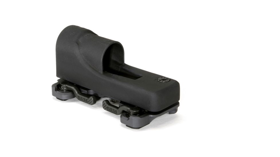 Trijicon RX01-23 Reflex 6.5 MOA Amber Dot Sight, Black w/ ARMS #15 Throw Lever Mount