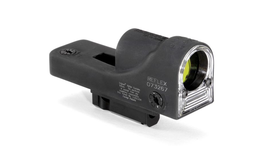 Trijicon RX06-25 Reflex 12.5 MOA Amber Dot Sight with M16 / AR15 Top of Handle Mount