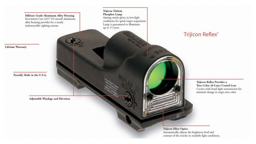 Trijicon Cyalume Reflex Scope Info