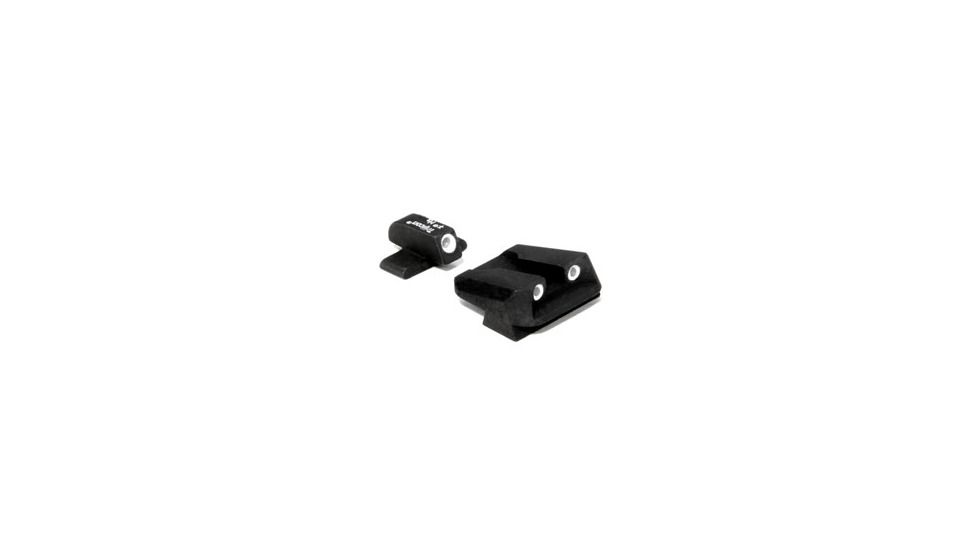 Trijicon Bright &amp; Tough Sig 3 Dot Set w/ Novak Rear All Models Except P229 - Orange SG05O