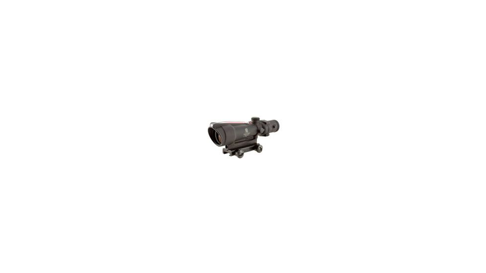 Trijicon TA11F ACOG 3.5x35 Rifle Scope with Red Chevron BAC .223 Flattop Reticle - includes Flat Top Adapter Rifle Scope
