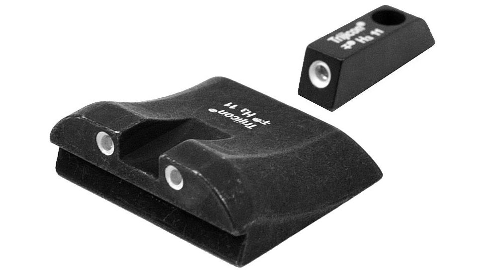 Trijicon Bright &amp; Tough Night Sights for Taurus PT911/PT938/PT940/PT945, 3 Dot, Green Front, Green Rear TS02