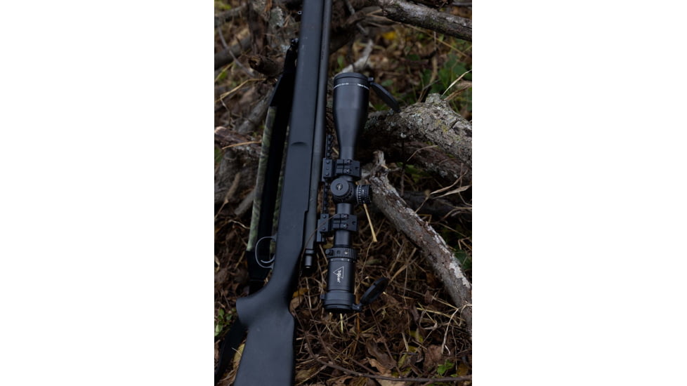 Trijicon Tenmile HX 5-25x50 First Focal Plane 30mm Tube Riflescope w/Red/Green MOA Ranging, Satin Finish, Exposed Elevation Adjuster w/Return to Zero Feature, Black, 3000020