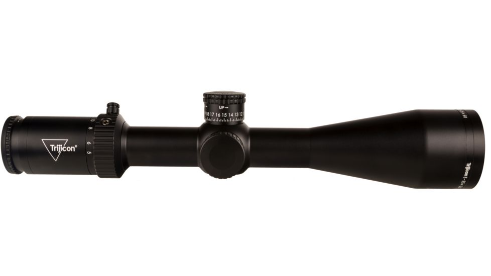 Trijicon Tenmile HX TMHX2550 5-25x50mm Rifle Scope, 30 mm Tube, Second Focal Plane, Black, Red MOA Center Dot Reticle, MOA Adjustment, 3000010