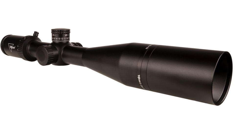 Trijicon Tenmile HX TMHX2550 5-25x50mm Rifle Scope, 30 mm Tube, Second Focal Plane, Black, Red MOA Center Dot Reticle, MOA Adjustment, 3000010