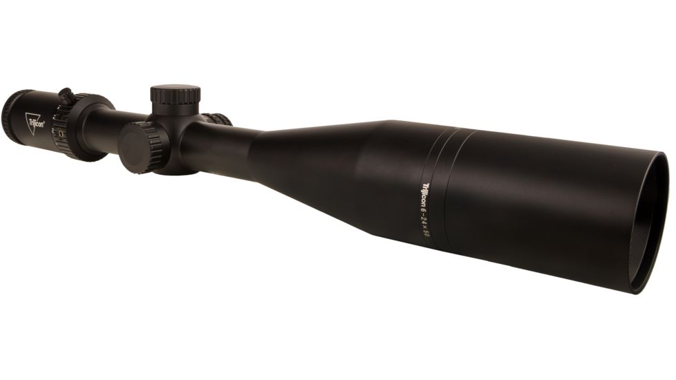 Trijicon Tenmile HX TMHX2450 6-24x50mm Rifle Scope, 30 mm Tube, Second Focal Plane, Black, Green MOA Ranging Reticle, MOA Adjustment, 3000004