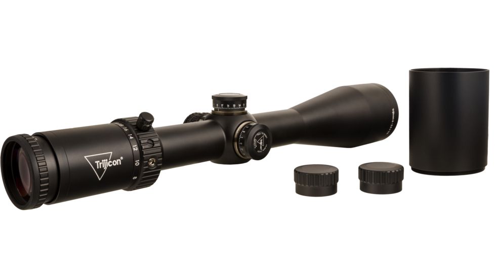 Trijicon Tenmile HX TMHX2450 6-24x50mm Rifle Scope, 30 mm Tube, Second Focal Plane, Black, Green MOA Ranging Reticle, MOA Adjustment, 3000004