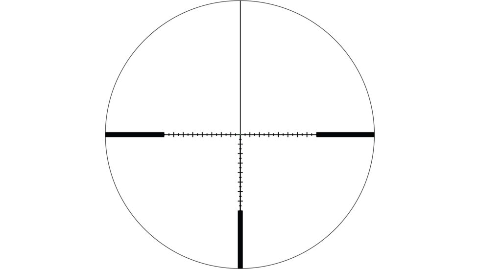 Trijicon Tenmile HX TMHX2450 6-24x50mm Rifle Scope, 30 mm Tube, Second Focal Plane, Black, Green MOA Ranging Reticle, MOA Adjustment, 3000004