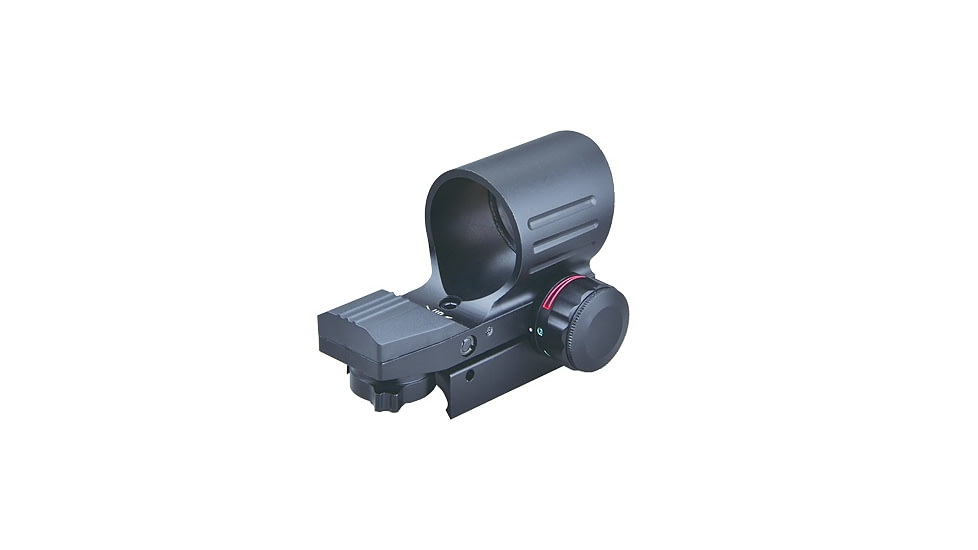 Trinity Force 4 Ret. Red/Green Illum. Reflex Sight w/ Weaver Base, Black, Viewable w/ Both Eyes Open CXHD111