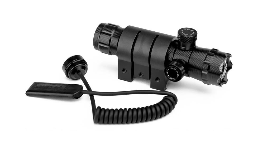 Trinity Force Red Laser w/ Switch and Mount, Twisting Turret w/ Semi-Circle Attack Head, 4-3/8in. CXJG9